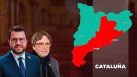 ERC recuperará el poder en Lleida, mientras que Junts se queda en el feudo de Girona