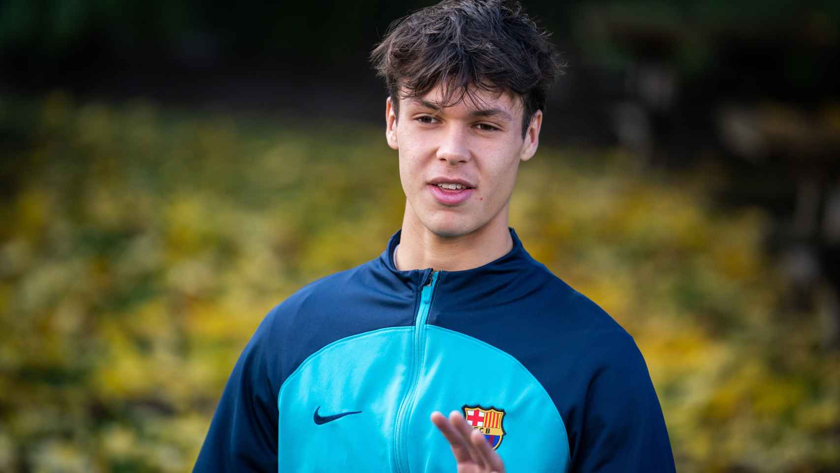 Diego Kochen, portero del Juvenil A del Barça