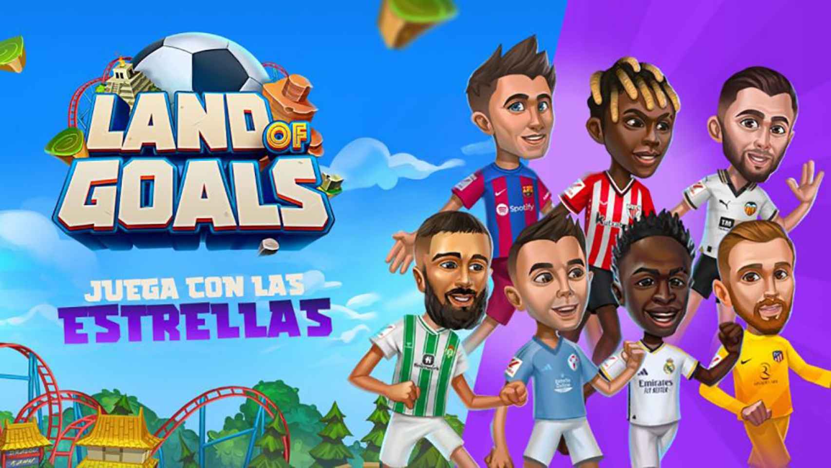 Land of Goals, el nuevo videojuego de Piqué y la Liga