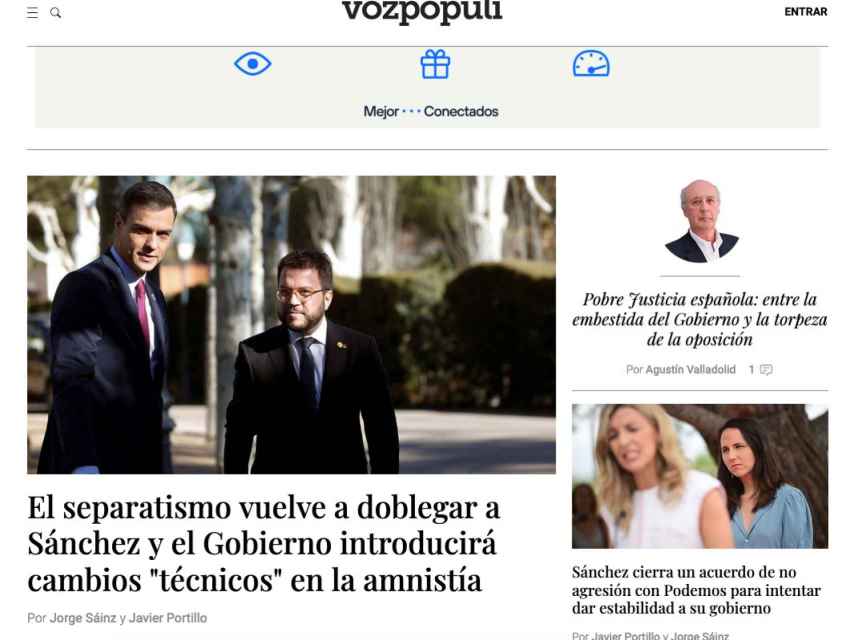 Portada de 'Vozpópuli' de 7 de diciembre de 2017