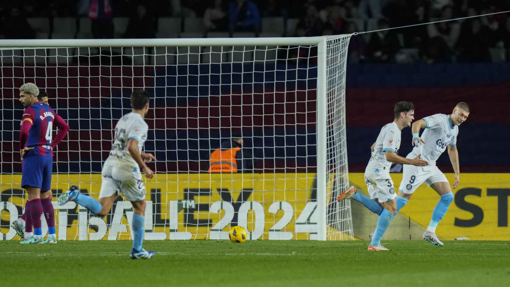 Michel marca el segundo gol para el Girona