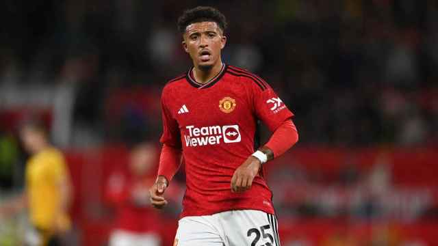 Jadon Sancho, delantero del Manchester United