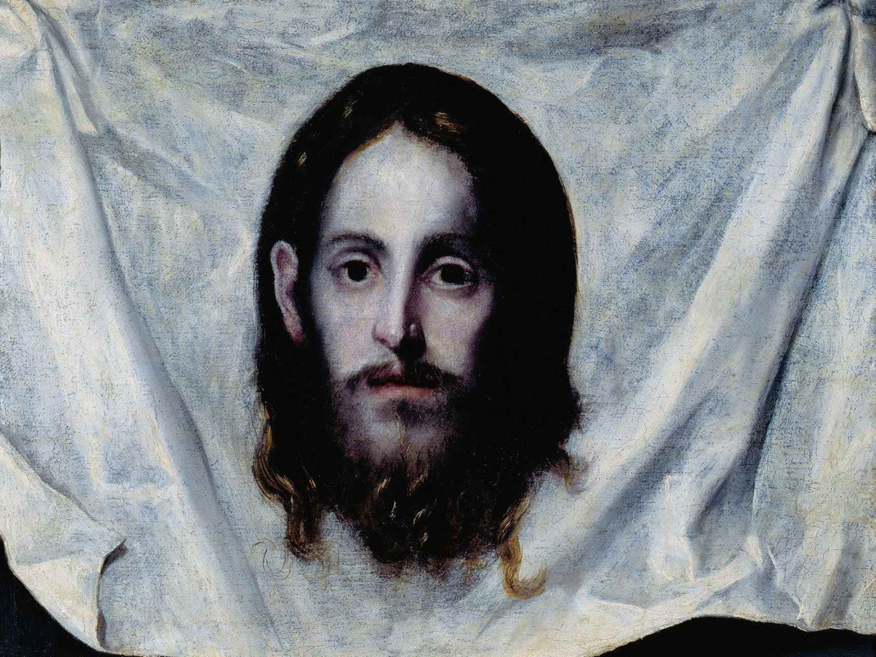 ‘La Santa Faz’, de El Greco, procedente del palacio nacional de Ajuda de Lisboa.