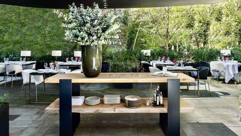 El Jardín del Alma, el restaurante del hotel Alma Barcelona