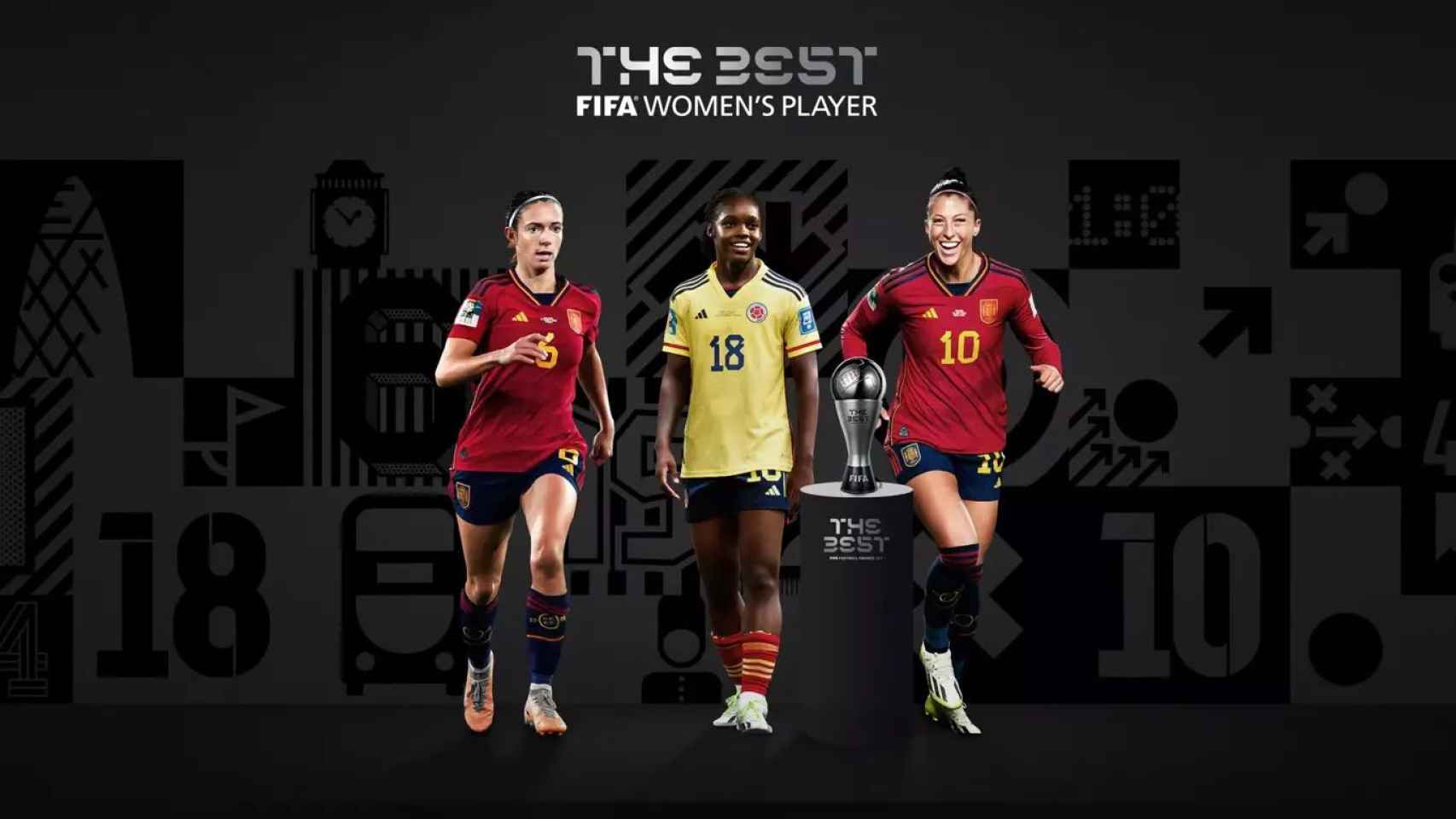 Las finalistas al premio The Best de la FIFA