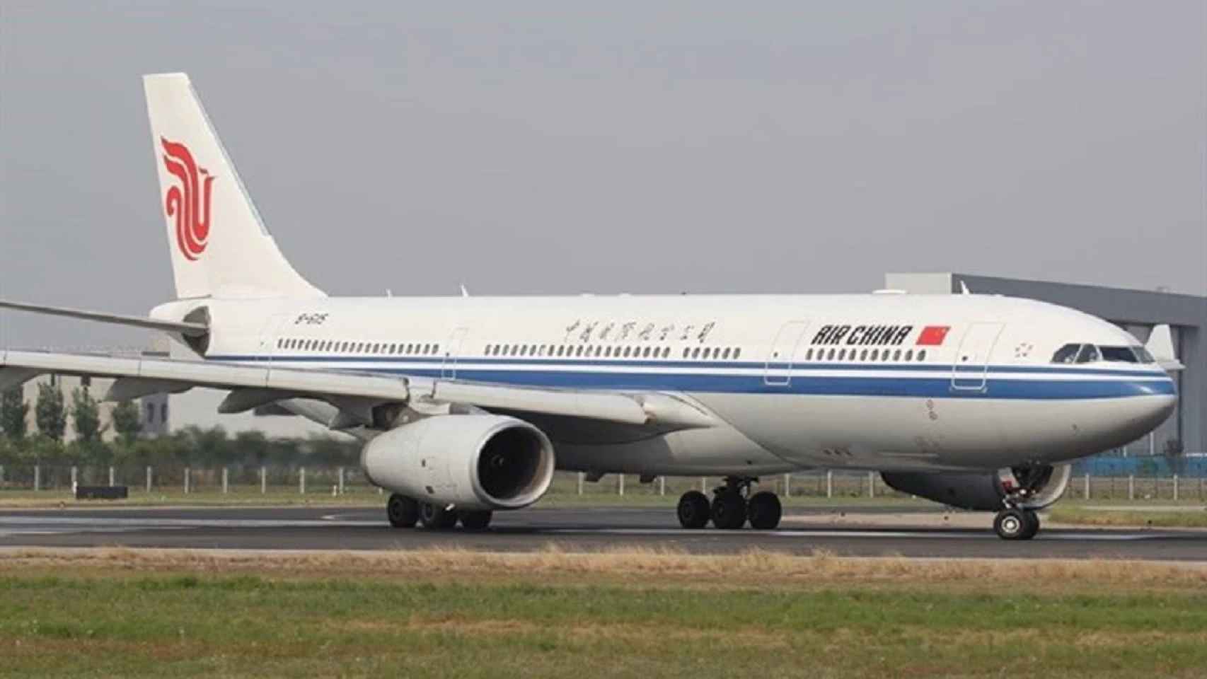 Imagen de un aparato de Air China, aerolínea estatal