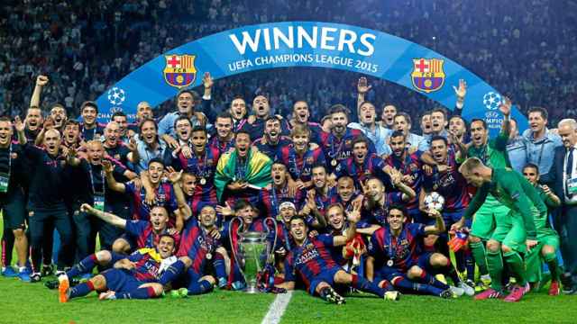 El FC Barcelona, campeón del Mundial de Clubes 2015