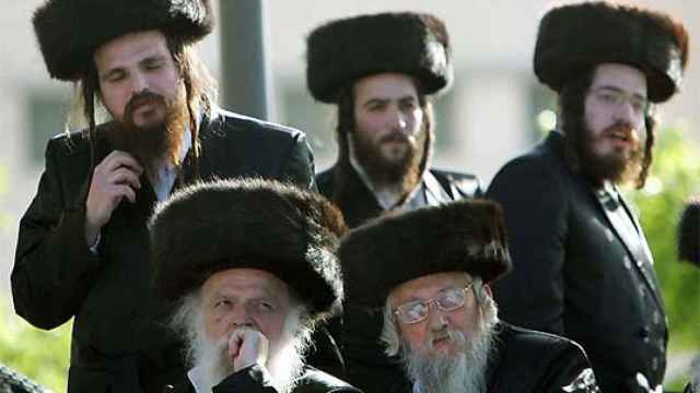 Un grupo de judíos ortodoxos