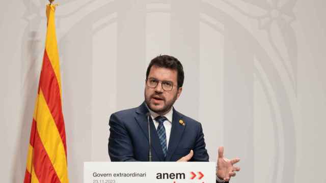 El presidente de la Generalitat, Pere Aragonès / EP