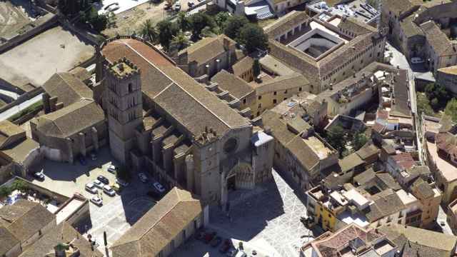 Vista aérea de Castelló d'Empúries