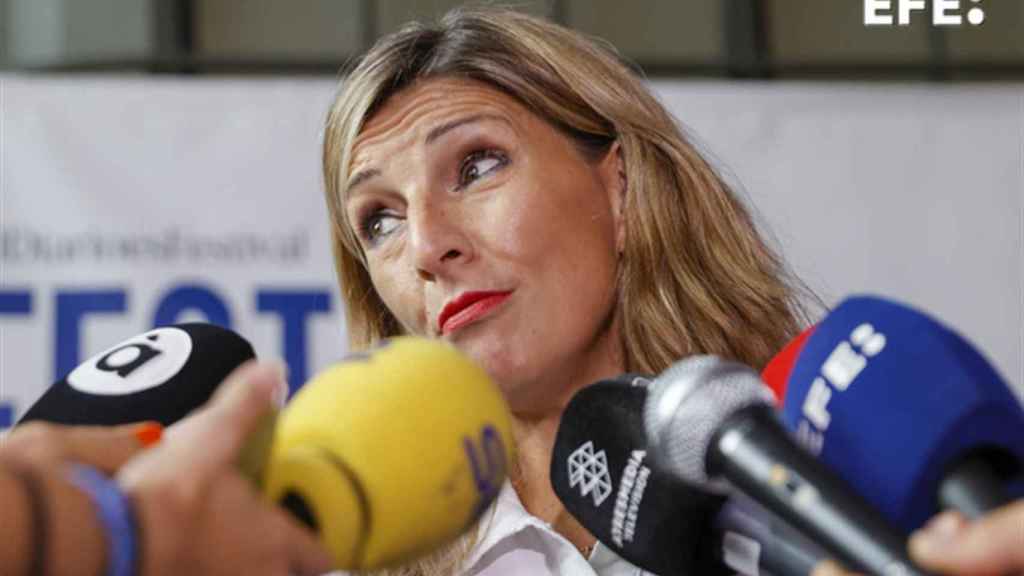 La líder de Sumar y ministra de Trabajo, Yolanda Díaz