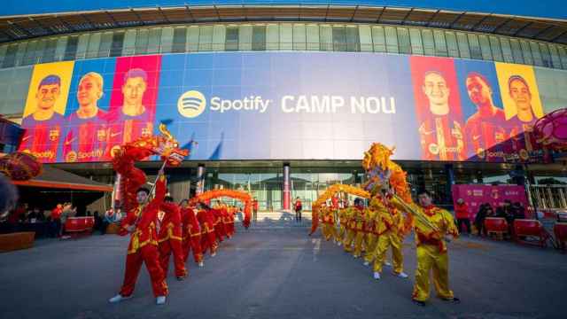 El FC Barcelona y Spotify, celebrando el Año Nuevo chino