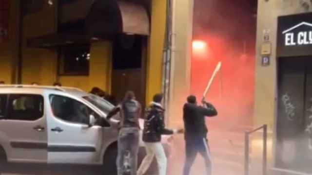 La salvaje pelea entre porteros y clientes de la discoteca Platea de Girona