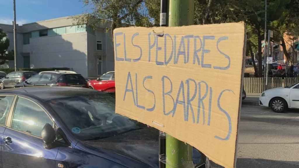 Protesta para pedir pediatras en los ambulatorios de barrio