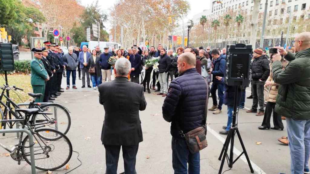 El homenaje anual al GUB Juan Miguel Gervilla, asesinado por ETA en 2000