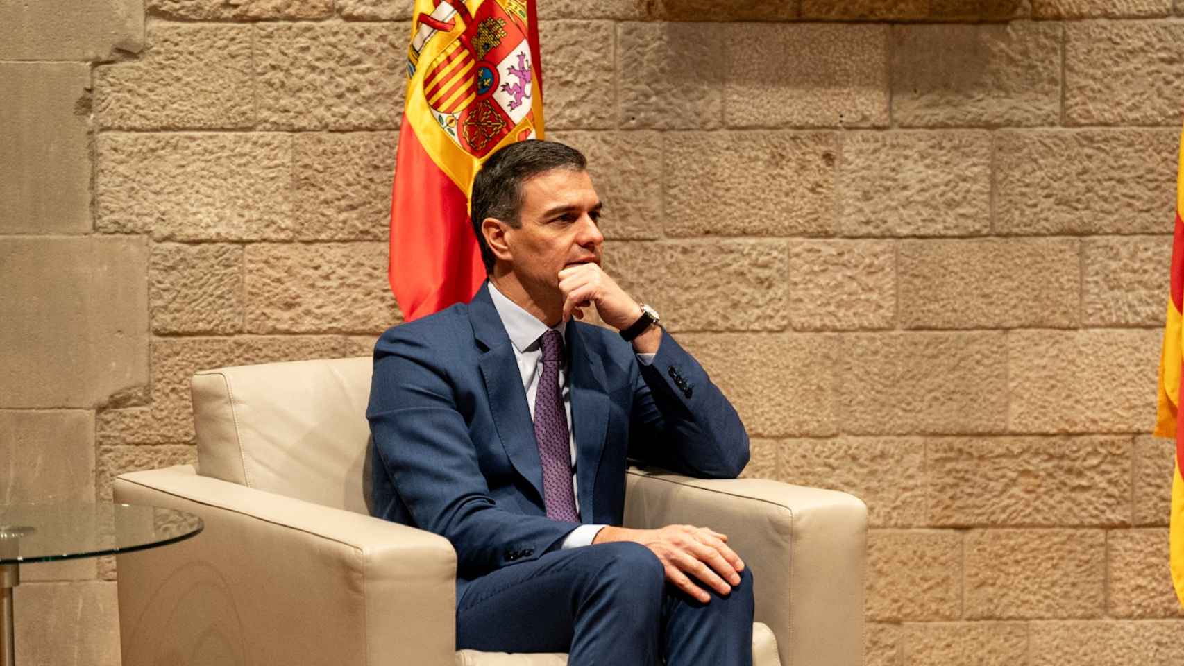 Reunión Pedro Sánchez y Pere Aragonès