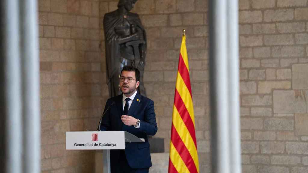 El 'president' de la Generalitat, Pere Aragonès