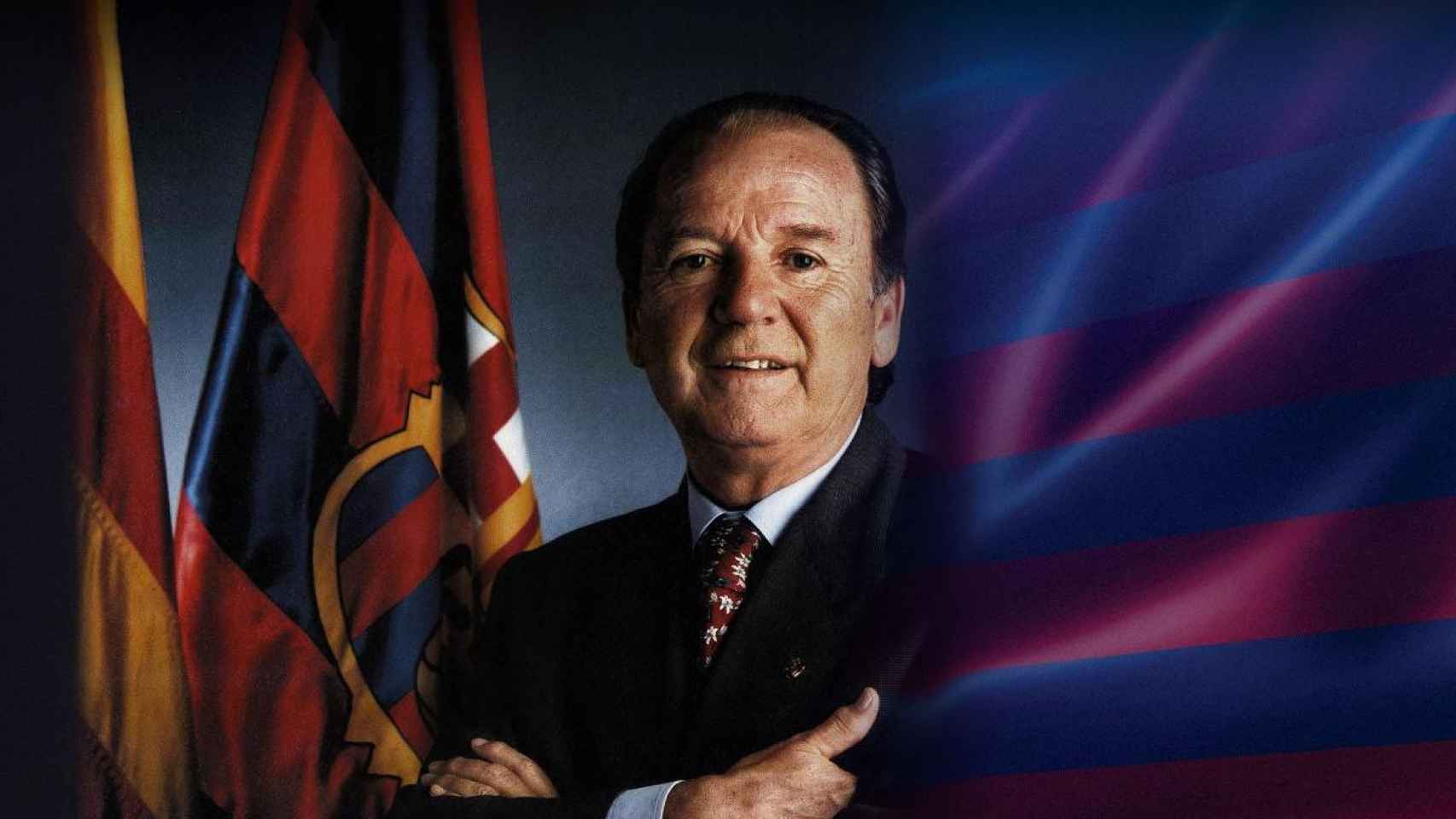 Josep Lluís Núñez, presidente del Barça entre 1978 y 2000