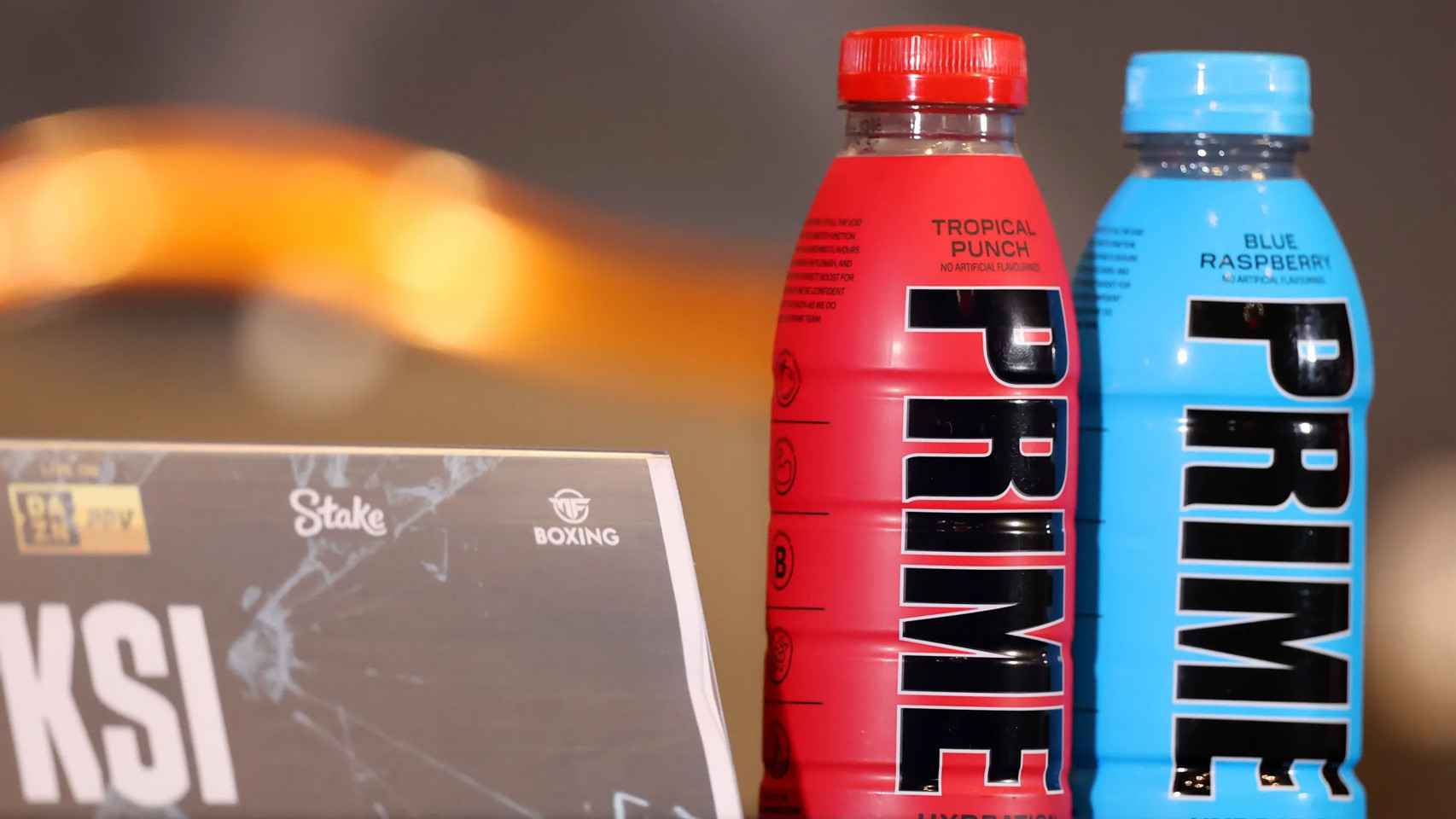 Una presentación de las bebidas Prime, sponsor del Barça