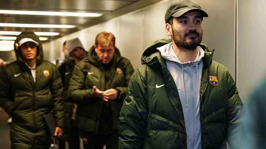 Gundogan, en el viaje del Barça para el amistoso en Dallas