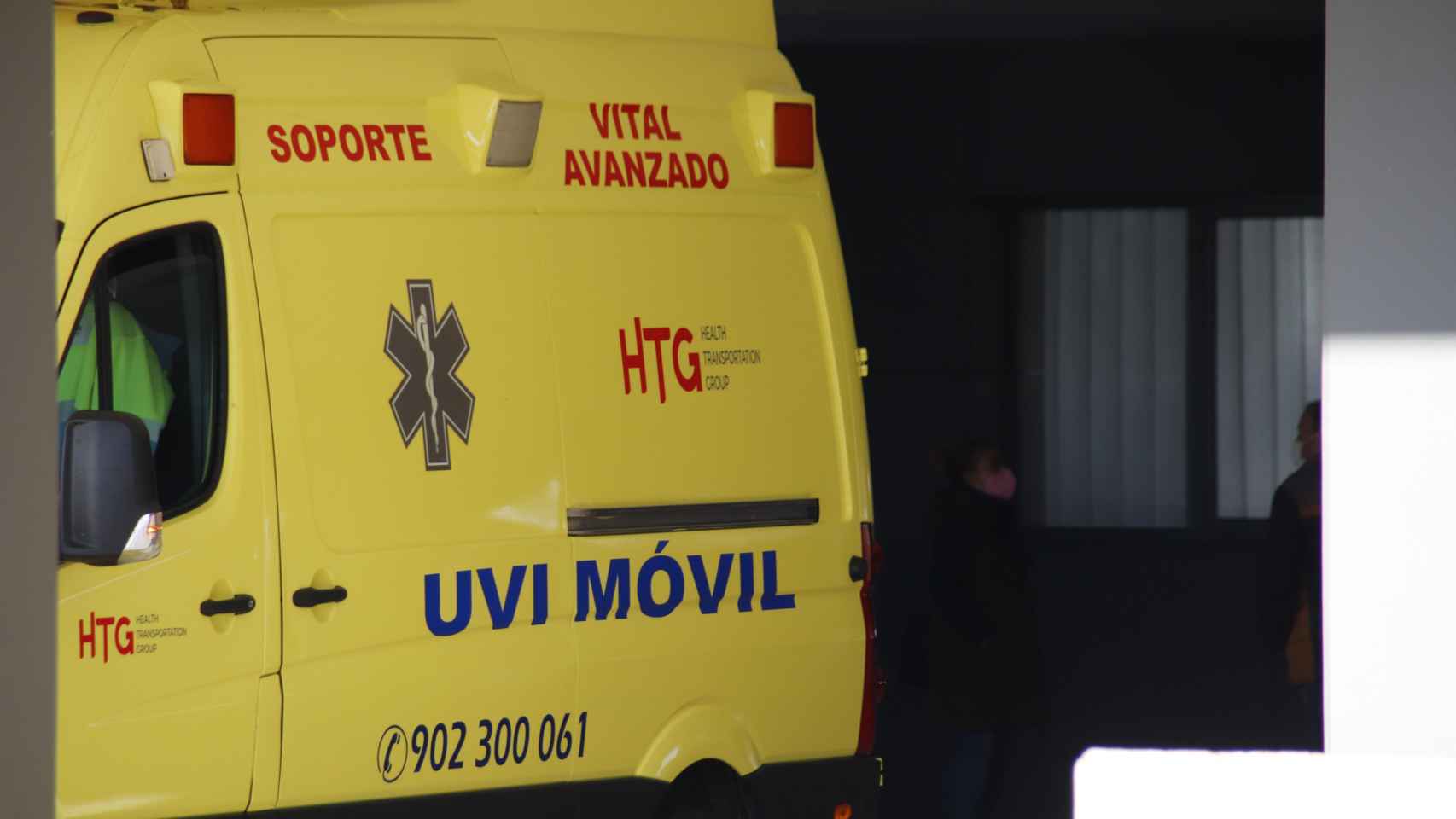 Una ambulancia de HTG, líder nacional, en Castilla y León