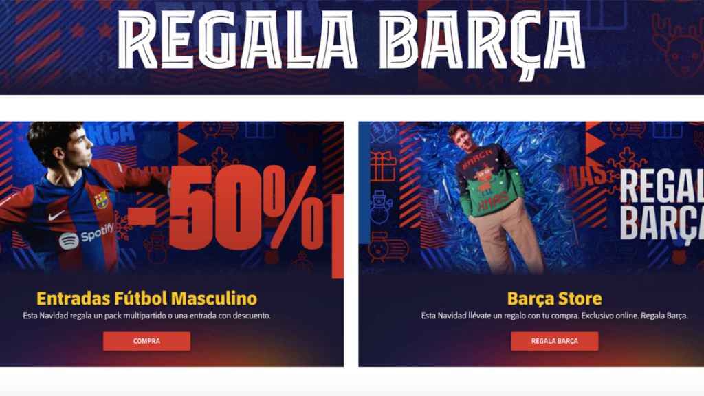 Las mejores rebajas del FC Barcelona por estas Navidades