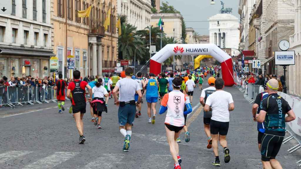 Una imagen de archivo de la carrera de San Silvestre