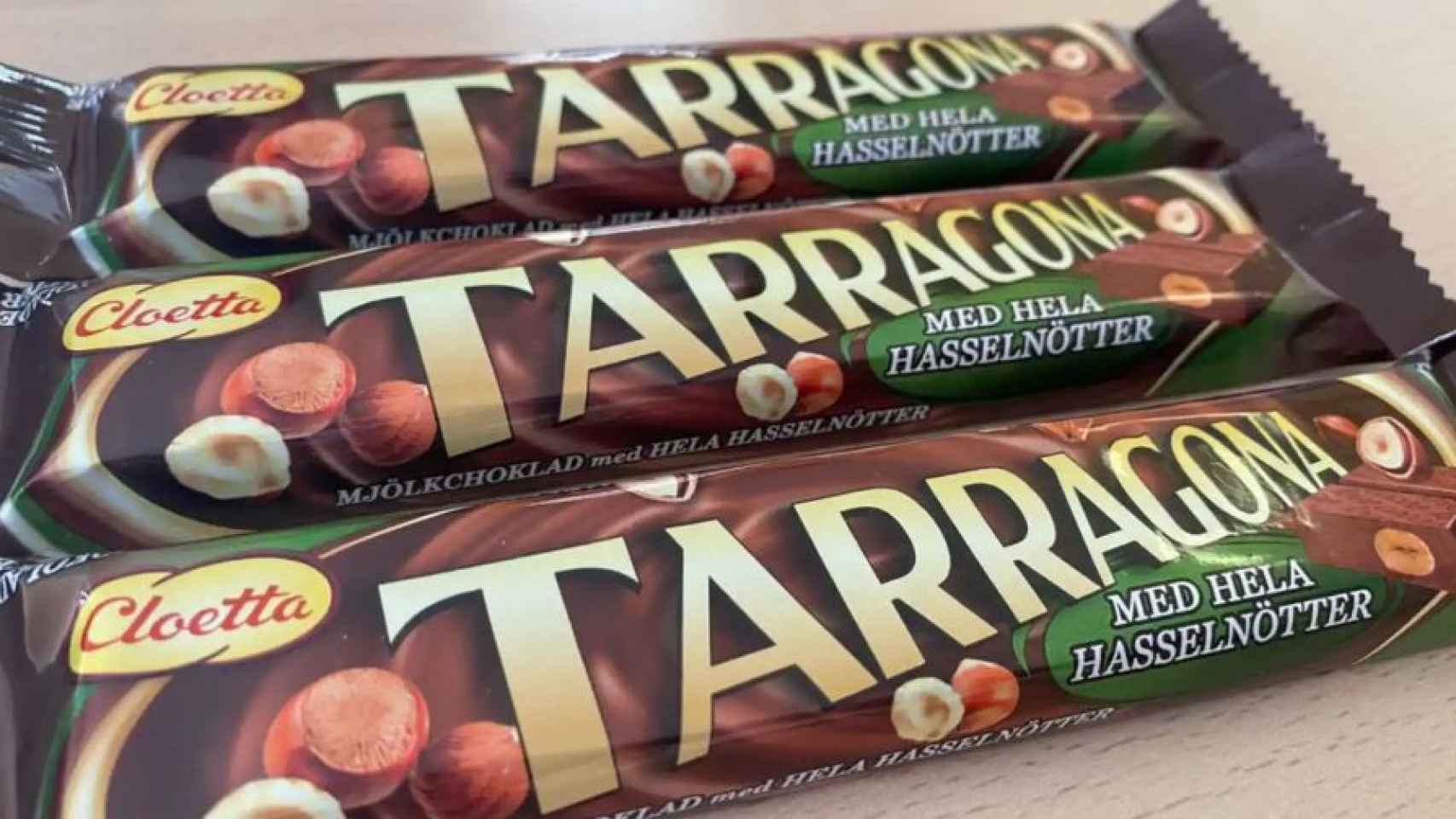 Tabletas de chocolates Tarragona