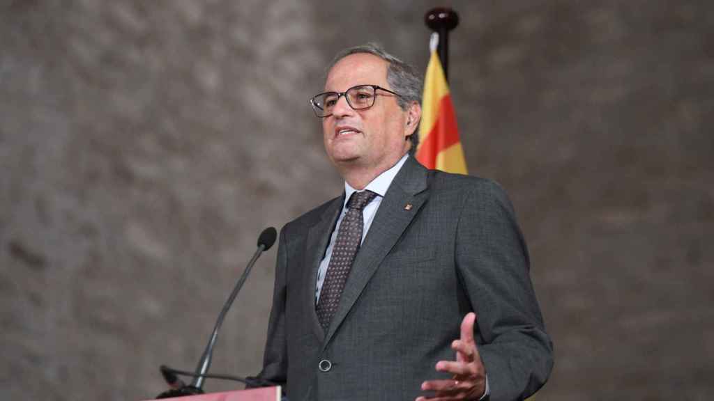 El expresidente de la Generalitat Quim Torra