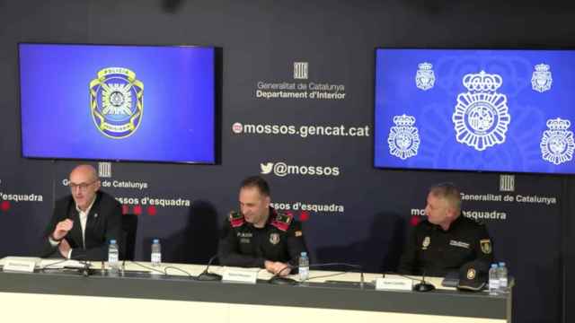 Mossos y Policía Nacional explican la desarticulación de la banda criminal