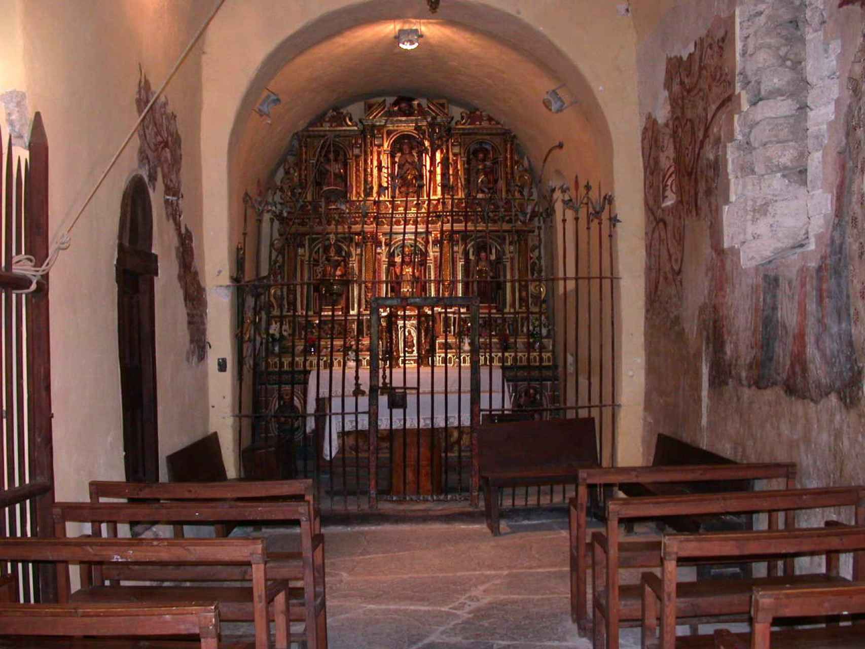 Interior de la Iglesia de Sant Climent