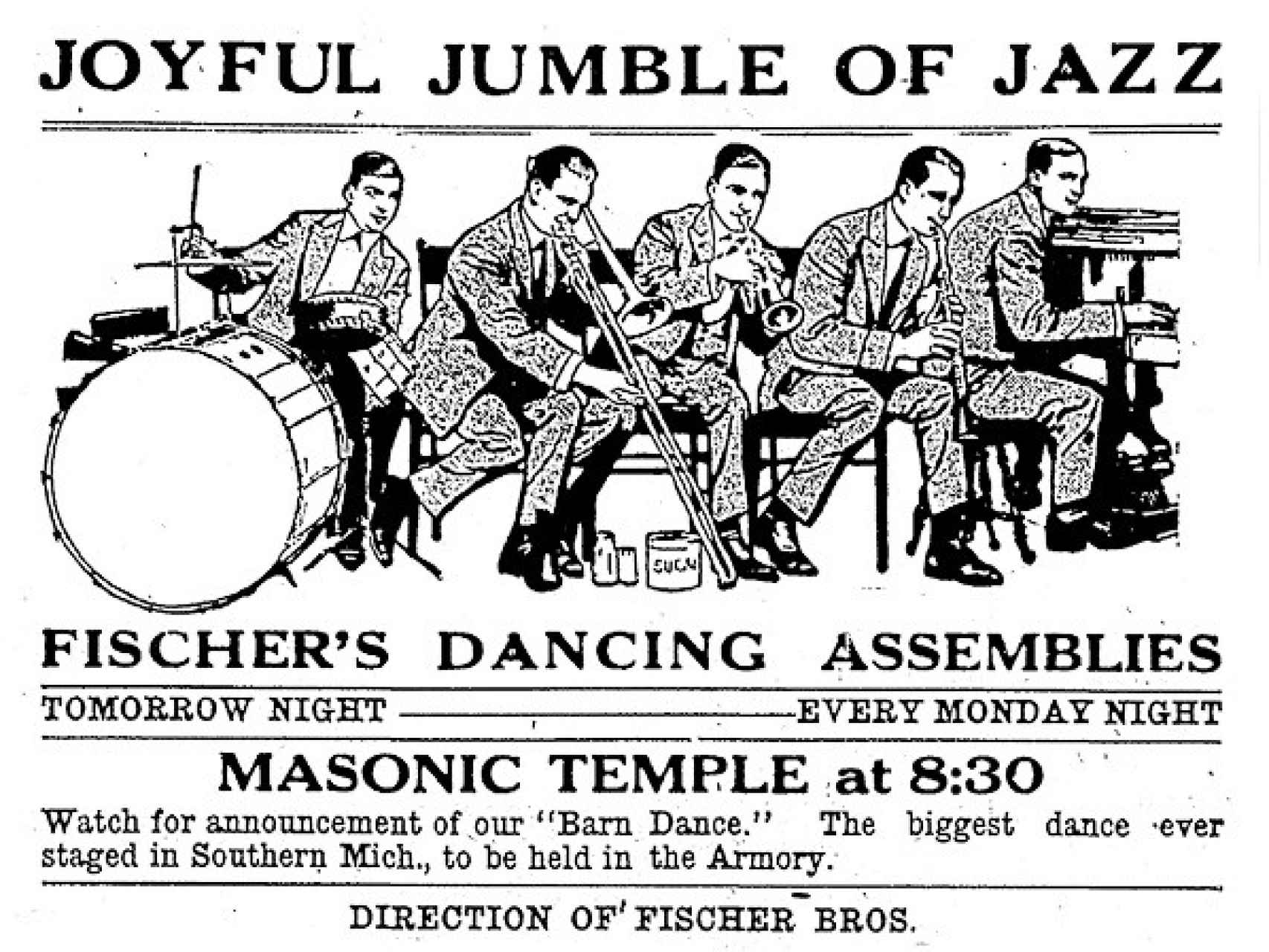 'Joyful jumble of Jazz' (1917-1925)