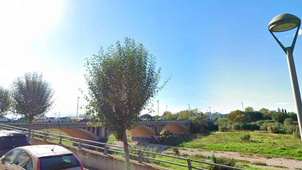 Puente sobre el río Francolí, en Tarragona