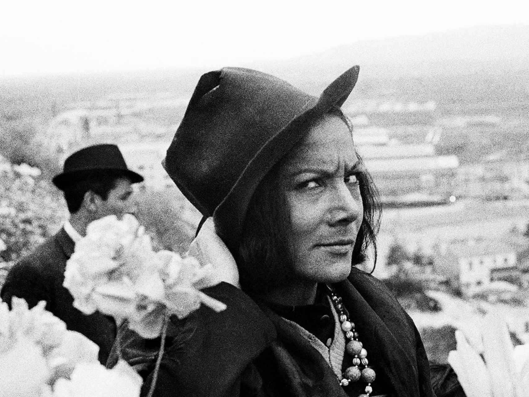 Carmen Amaya, fotografiada por Colita en el rodaje de ‘Los Tarantos’ en Montjuïc, Barcelona, en 1963.