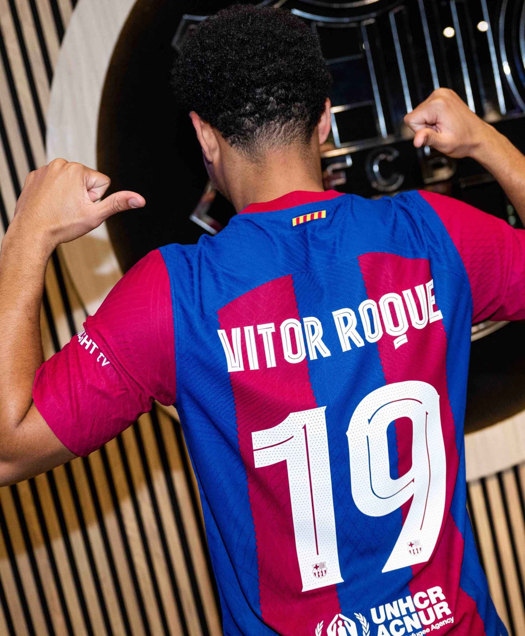 El Barça anuncia que Vitor Roque ha escogido el dorsal '19'