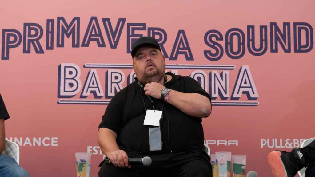 Gabi Ruiz, fundador de Primavera Sound, en una rueda de prensa anterior