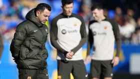 Xavi Hernández, entrenador del Barça