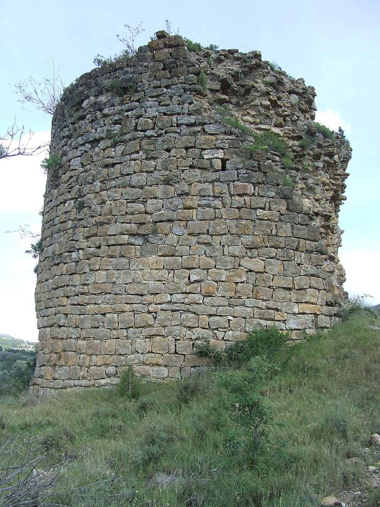 Torre del castillo de Aramunt