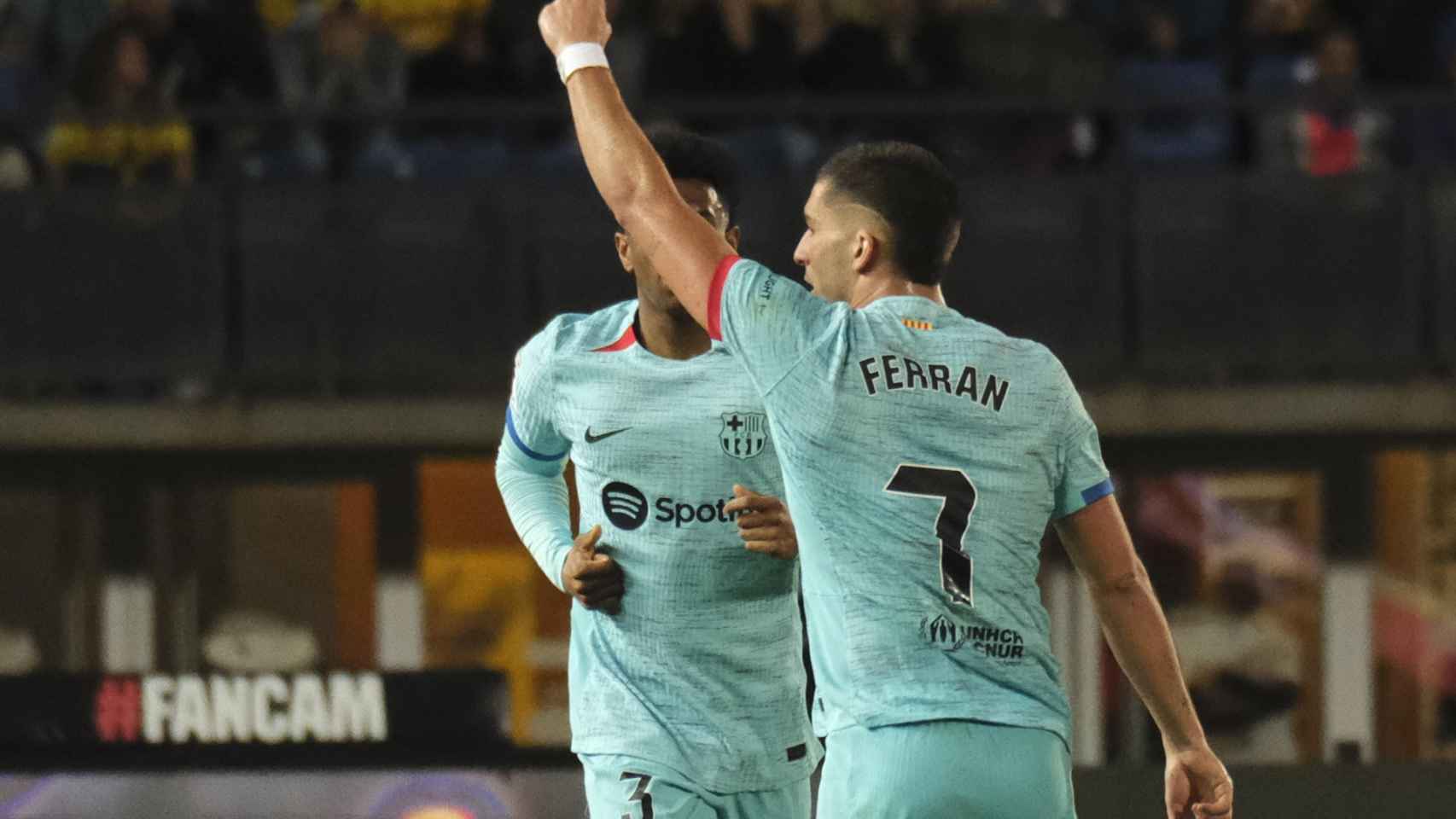Ferran Torres marca el gol del empate en Las Palmas