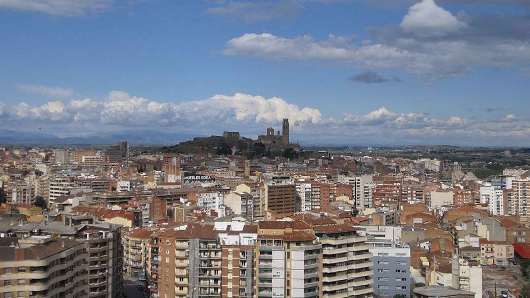 Vista panorámica de Lleida