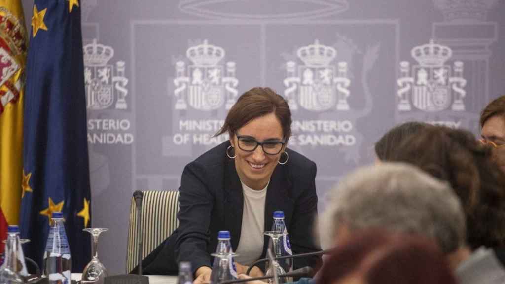 La ministra de Sanidad, Mónica García