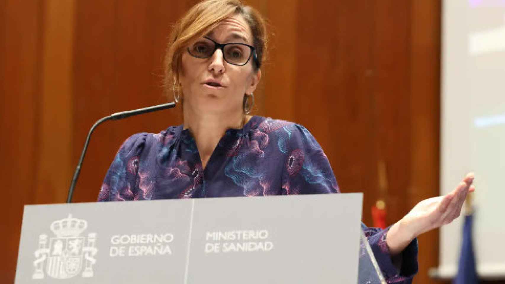 Mónica García, ministra de Sanidad.