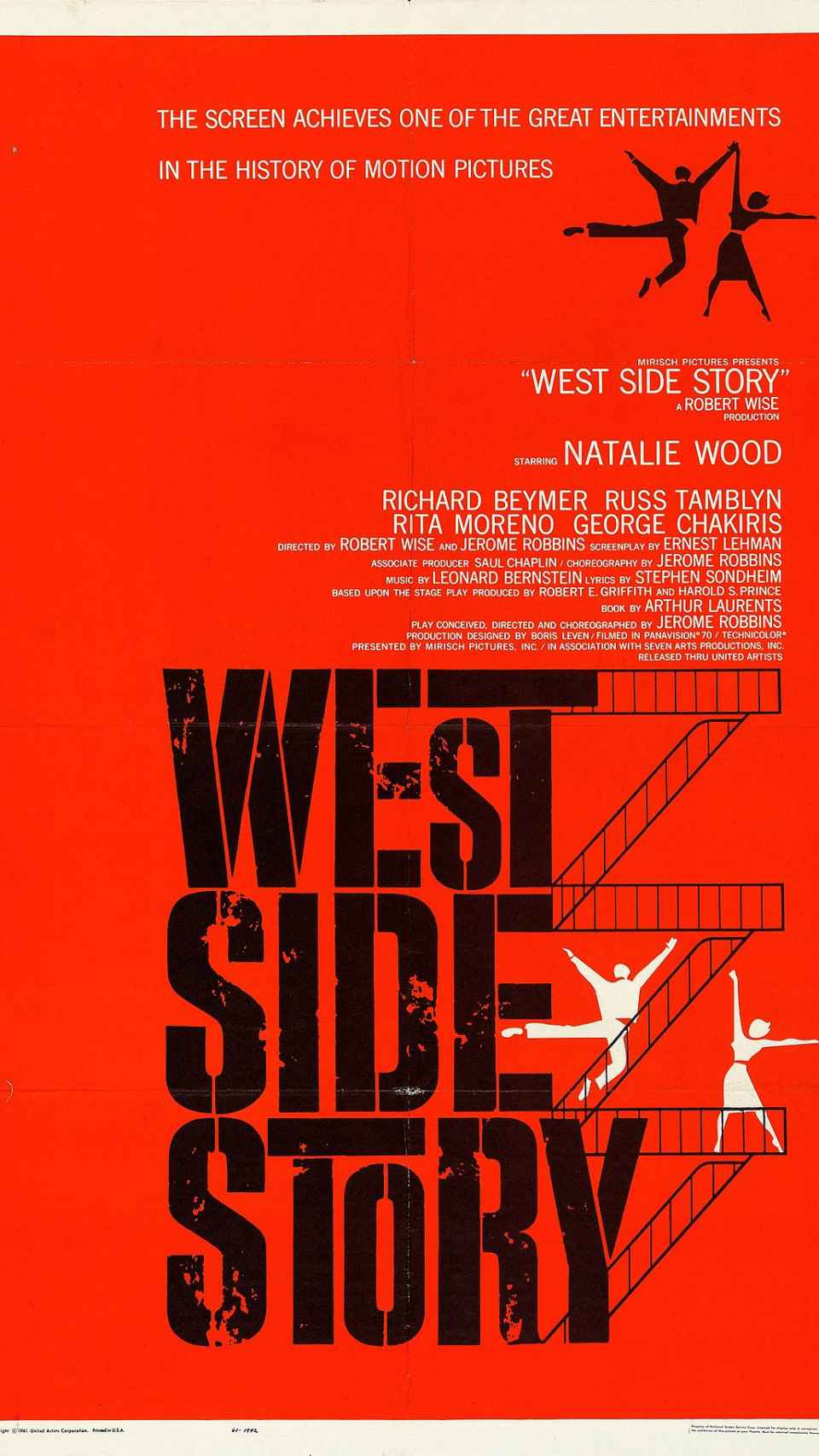 Cartel de 'West Side Story0 (1961)