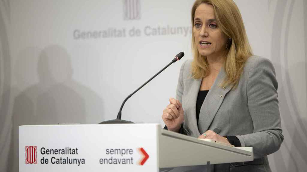 La consellera d'Economia i Hisenda de la Generalitat de Catalunya, Natàlia Mas