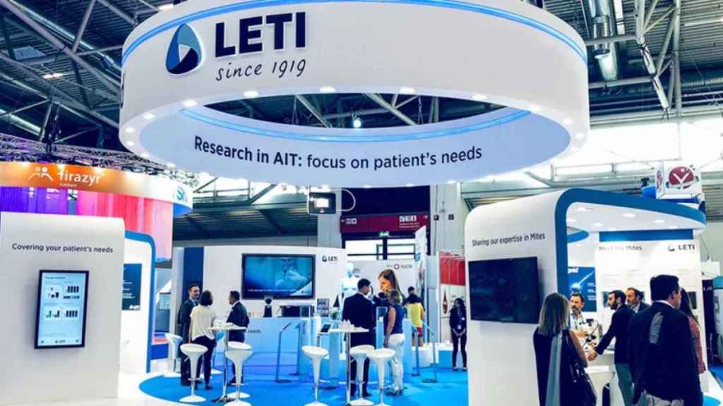 Imagen de un stand de Leti Pharma