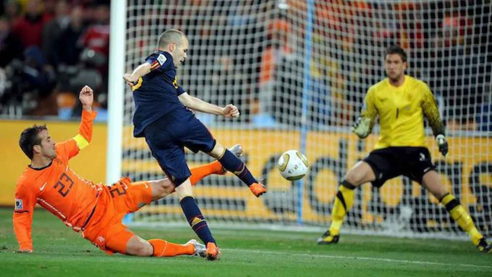 Gol de Iniesta en la final del Mundial de 2010