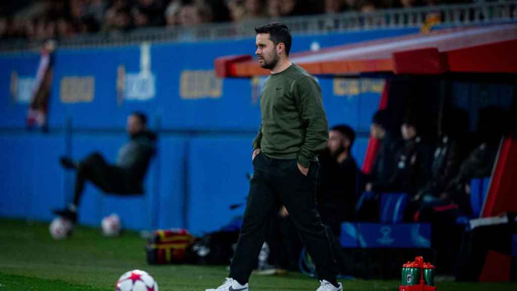 Jonatan Giráldez dirige al Barça Femenino contra el Rosengard en Champions League