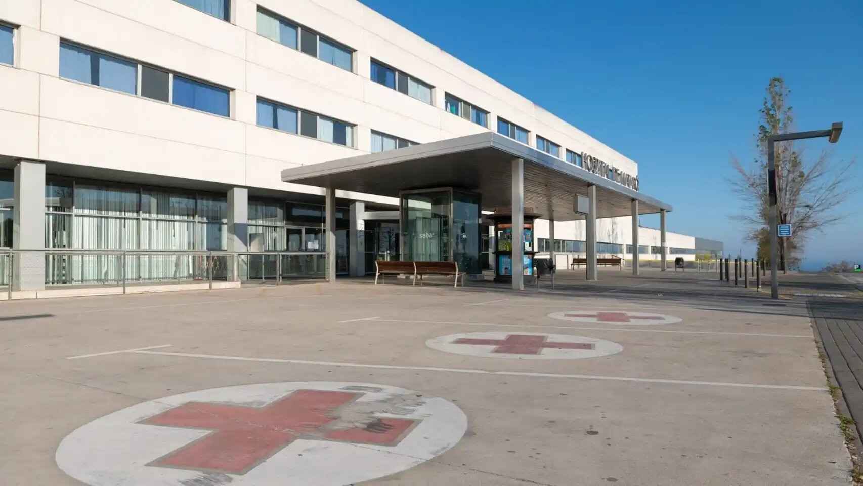 Imagen del acceso al Hospital de Mataró, cabecera del Consorci Sanitari del Maresme
