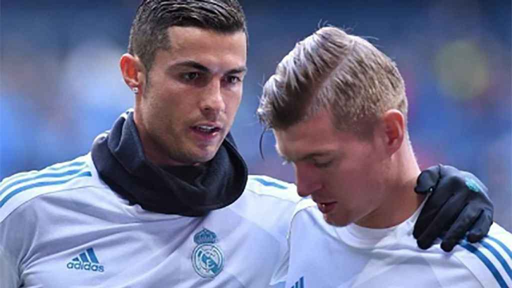 Kroos y Cristiano Ronaldo, en una imagen de archivo