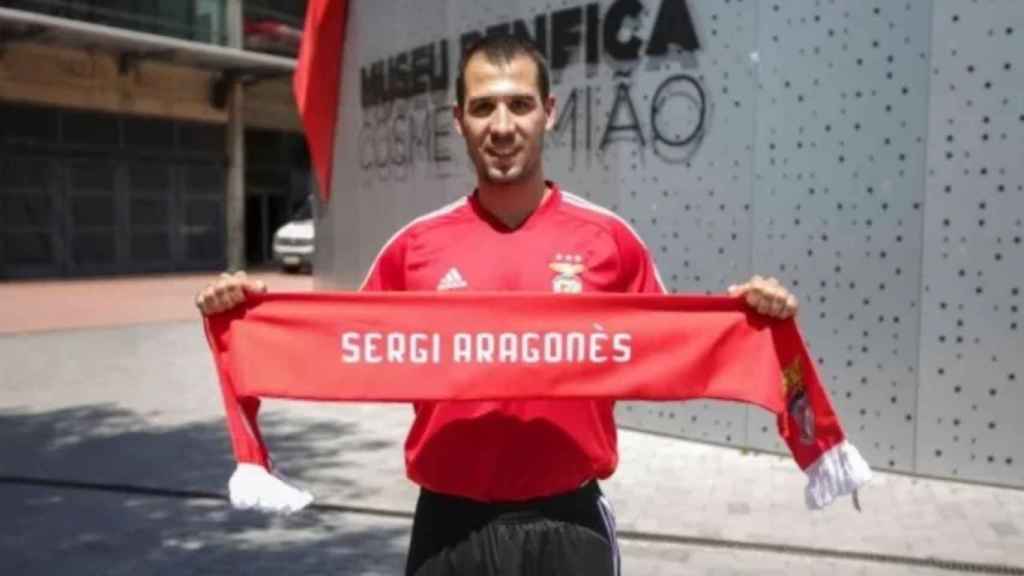 Sergi Aragones, en su etapa como jugador del Benfica